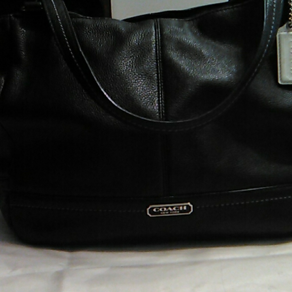 Coach Park Carrie Leather Tote bag